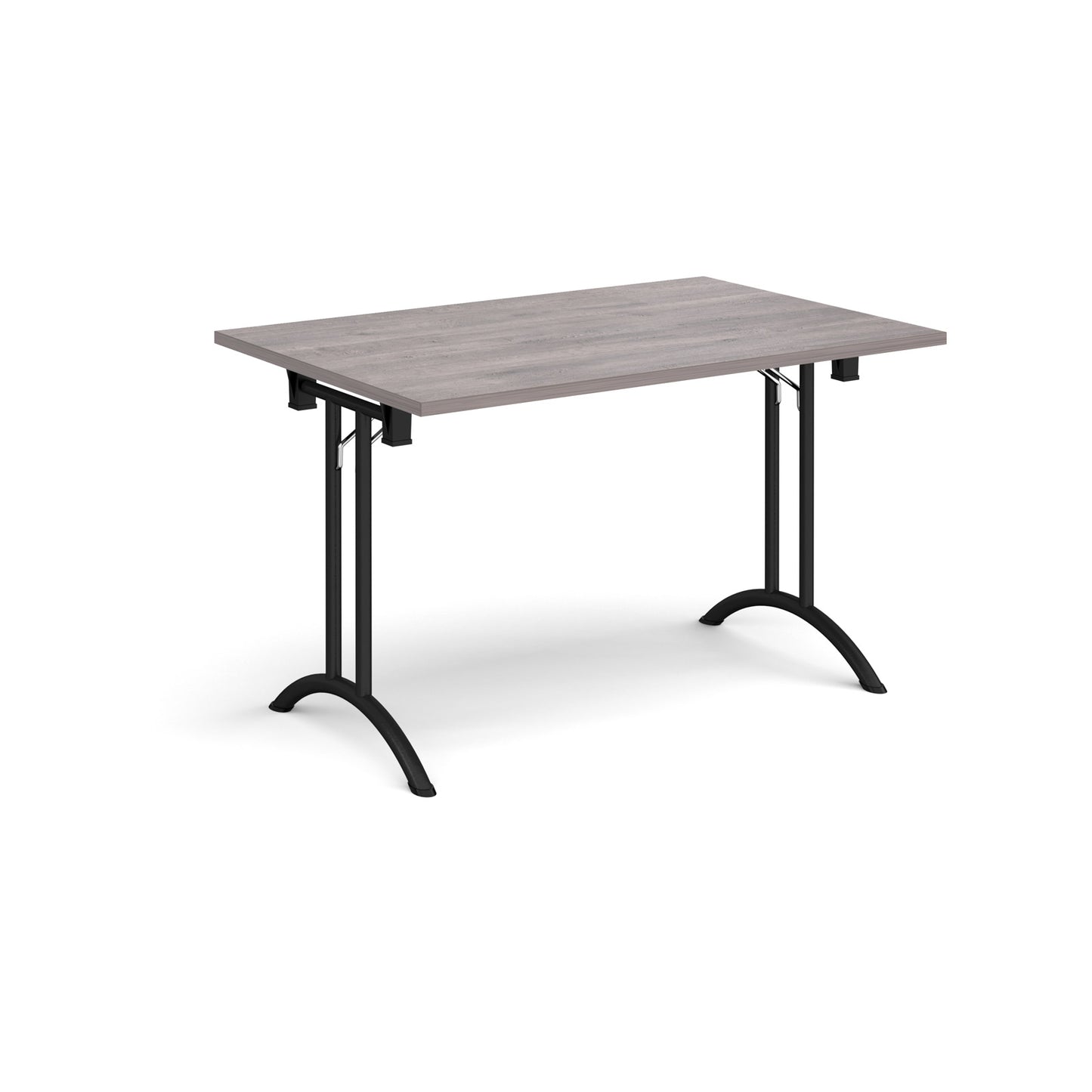 Rectangular folding leg table with curved feet - CFL1200-K-GO
