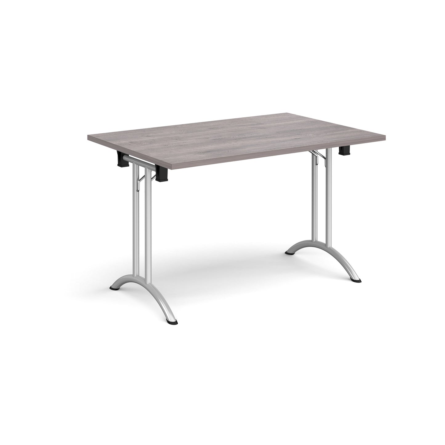 Rectangular folding leg table with curved feet - CFL1200-S-GO