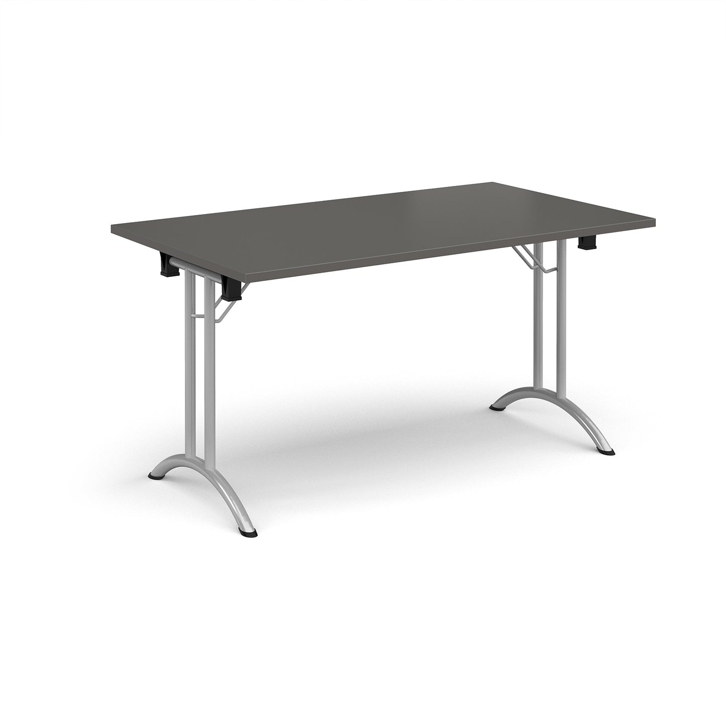 Rectangular folding leg table with curved feet - CFL1400-S-OG