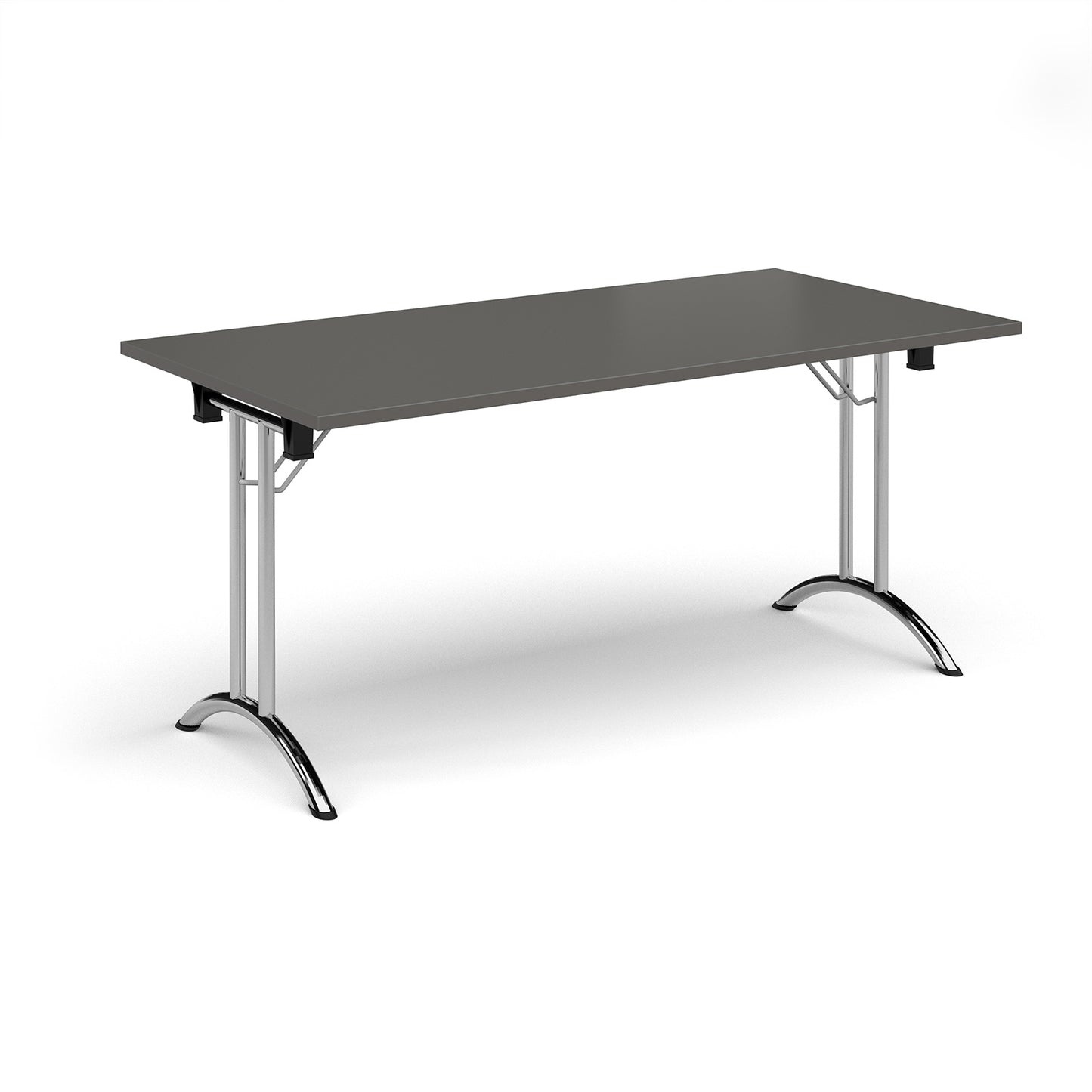 Rectangular folding leg table with curved feet - CFL1600-C-OG