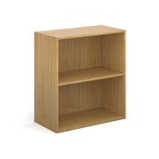 Contract bookcase With Shelves 1230mm High - Oak