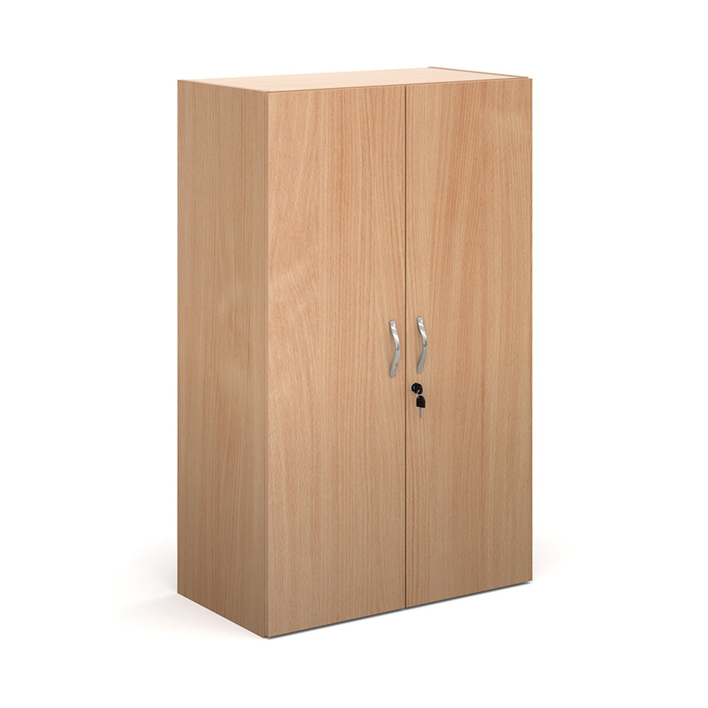 Contract Double Door Cupboard 1630mm High - White