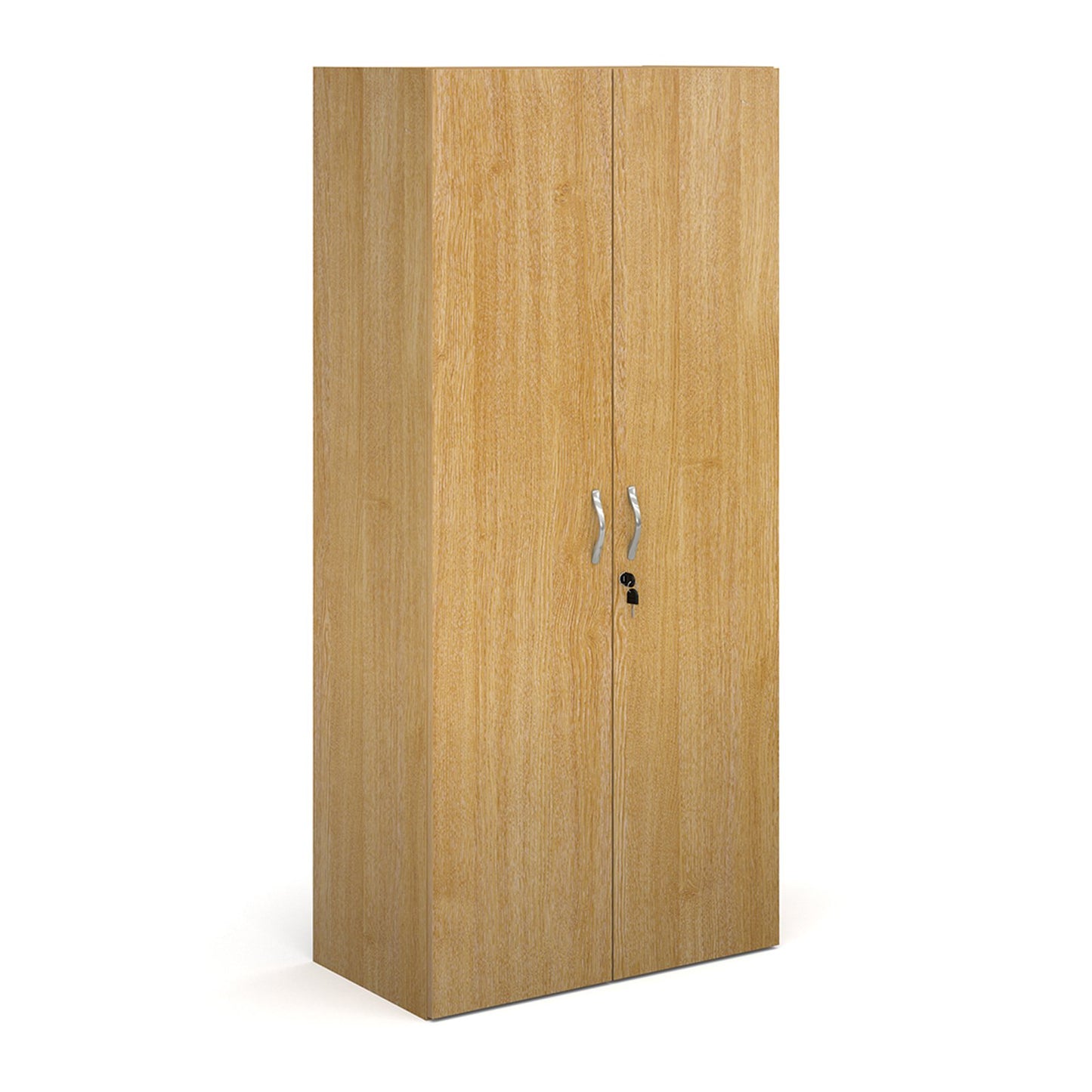 Contract Double Door Cupboard 1630mm High - White