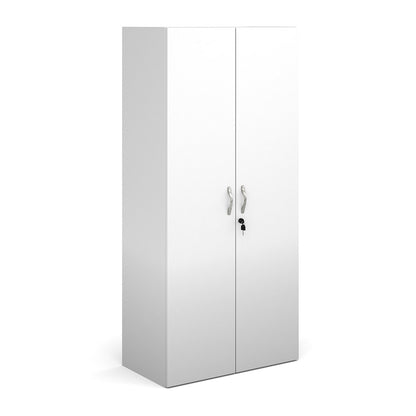 Contract Double Door Cupboard 830mm High - Beech