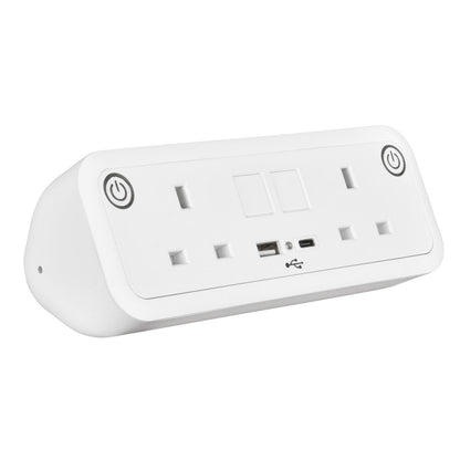 Comet desk top power module 2 - COM-2-WH