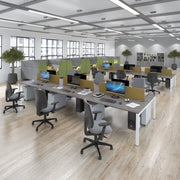 2 persons | Connex -  back to back bench desk 1600mm deep