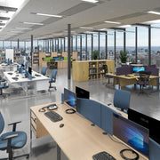 Contract 25 panel leg Left Hand ergonomic desk