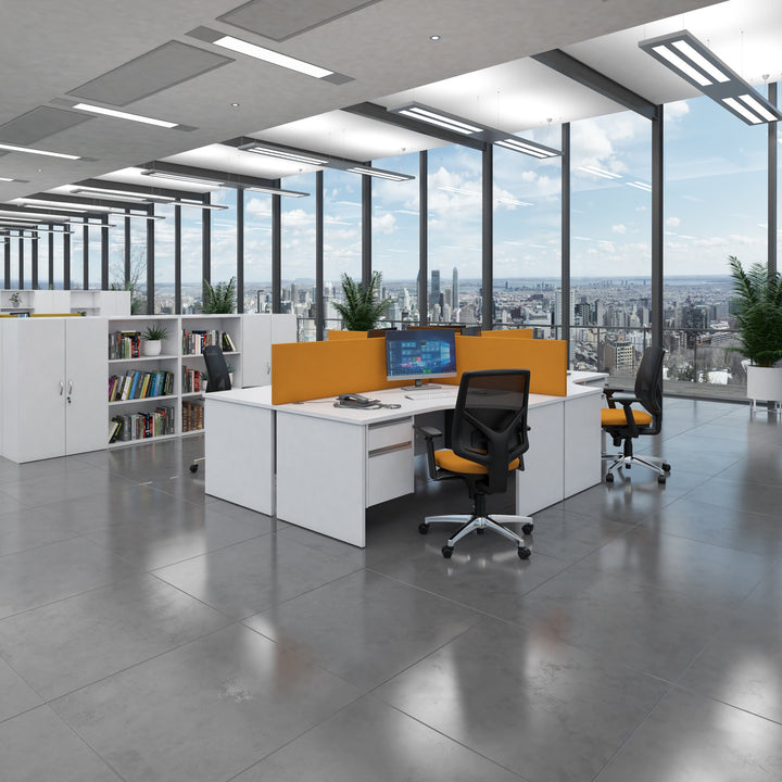 Contract 25 panel leg Left Hand ergonomic desk