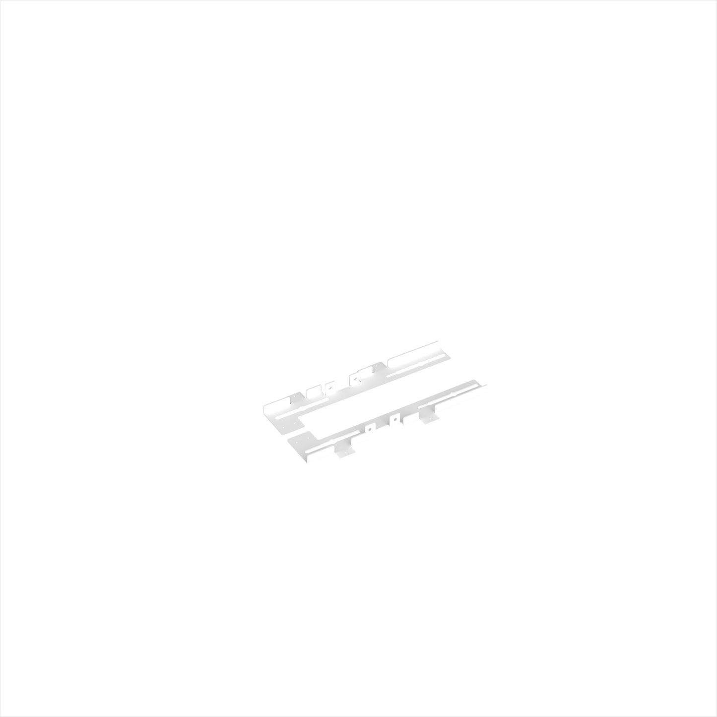 Connex Plus sliding top brackets 600mm - COU-SBKT6-OL-WH
