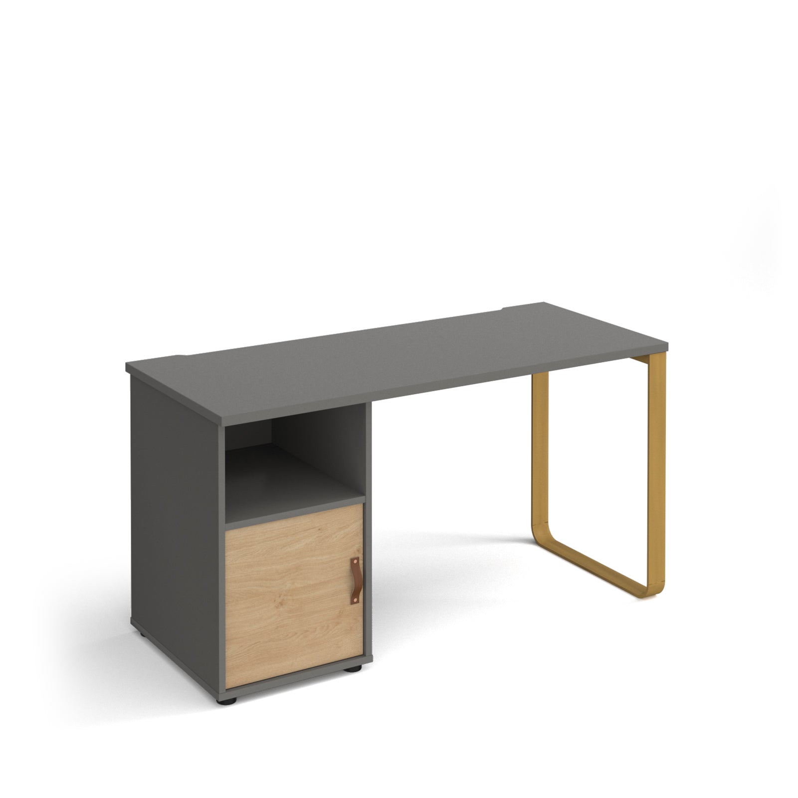 Cairo desk, ped with door - CR614P-C-OG-KO
