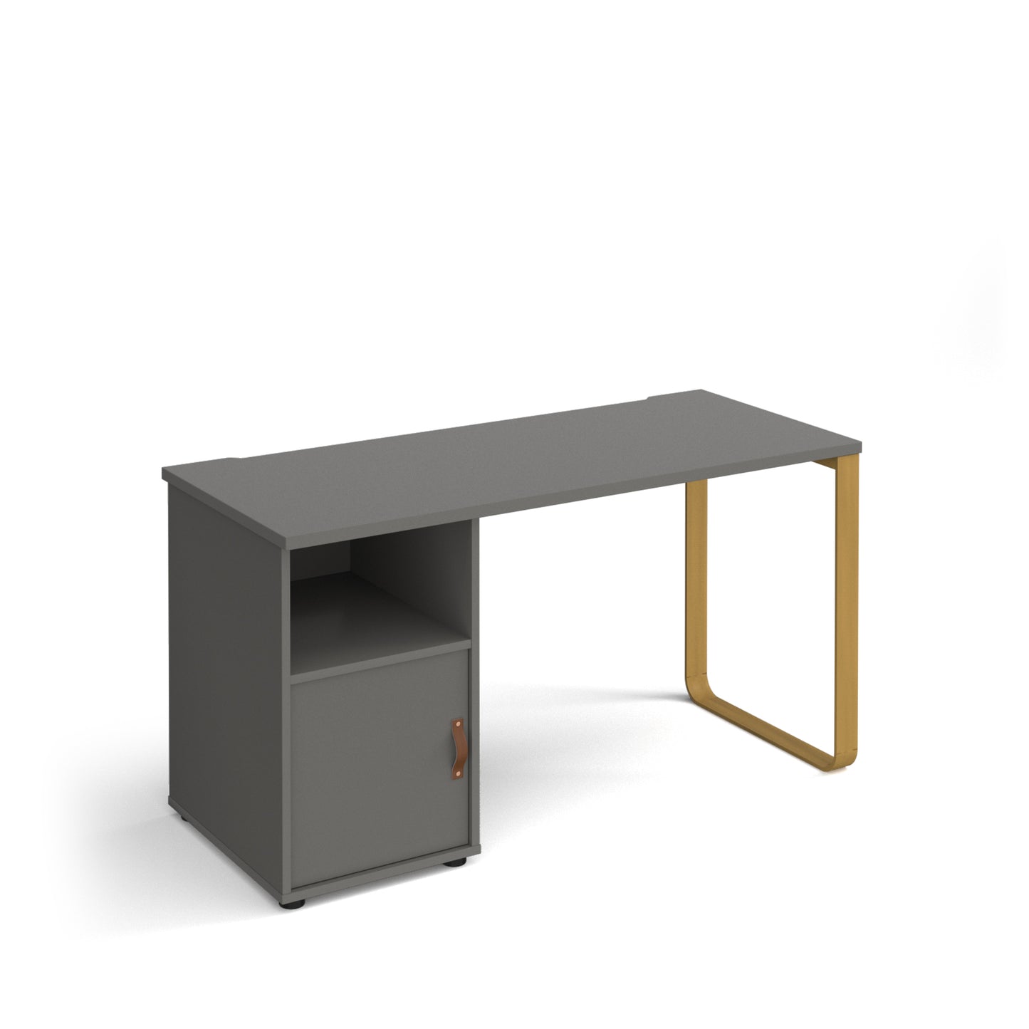 Cairo desk, ped with door - CR614P-C-OG-OG