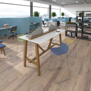 Worktable acoustic screen