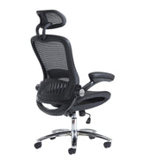 Curva High Back Mesh Executive Office Chair – Black