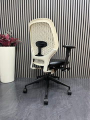 Orangebox Ara – Black Leather Seat– Lumbar Support  –Rrp£759 - UK Delivery
