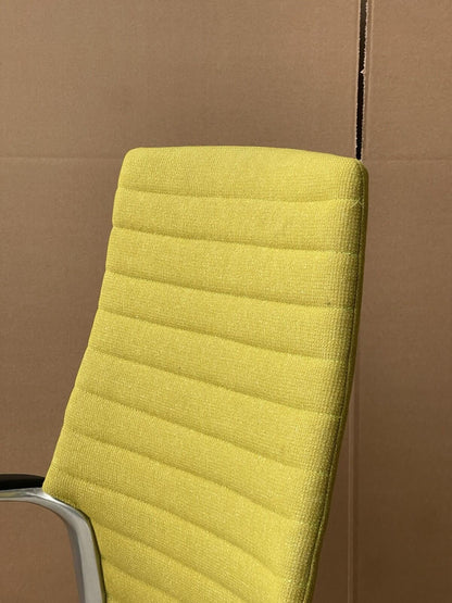 Global Accord  Adjustable Office Chair-Lime/cream White - (RRP$1334) UK Delivery