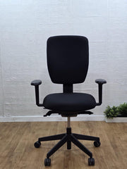 Refurbished Senator Dash Task Chair 3D Arms Black UK Delivery