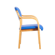 Dart wooden frame stackable chair
