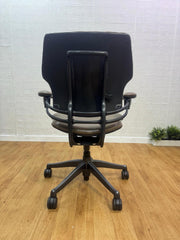 Humanscale Freedom Office Chair In Brown Smokey Finish - UK DELIVERY