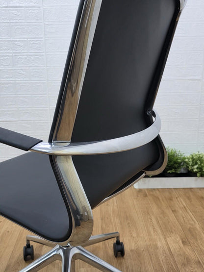 Dynamic Lucia Executive Office Chair Seat Height, Back Recline