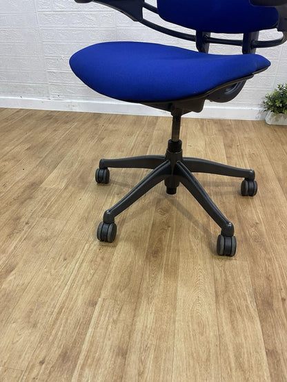 Humanscale Freedom Office Chair In Blue Fabric