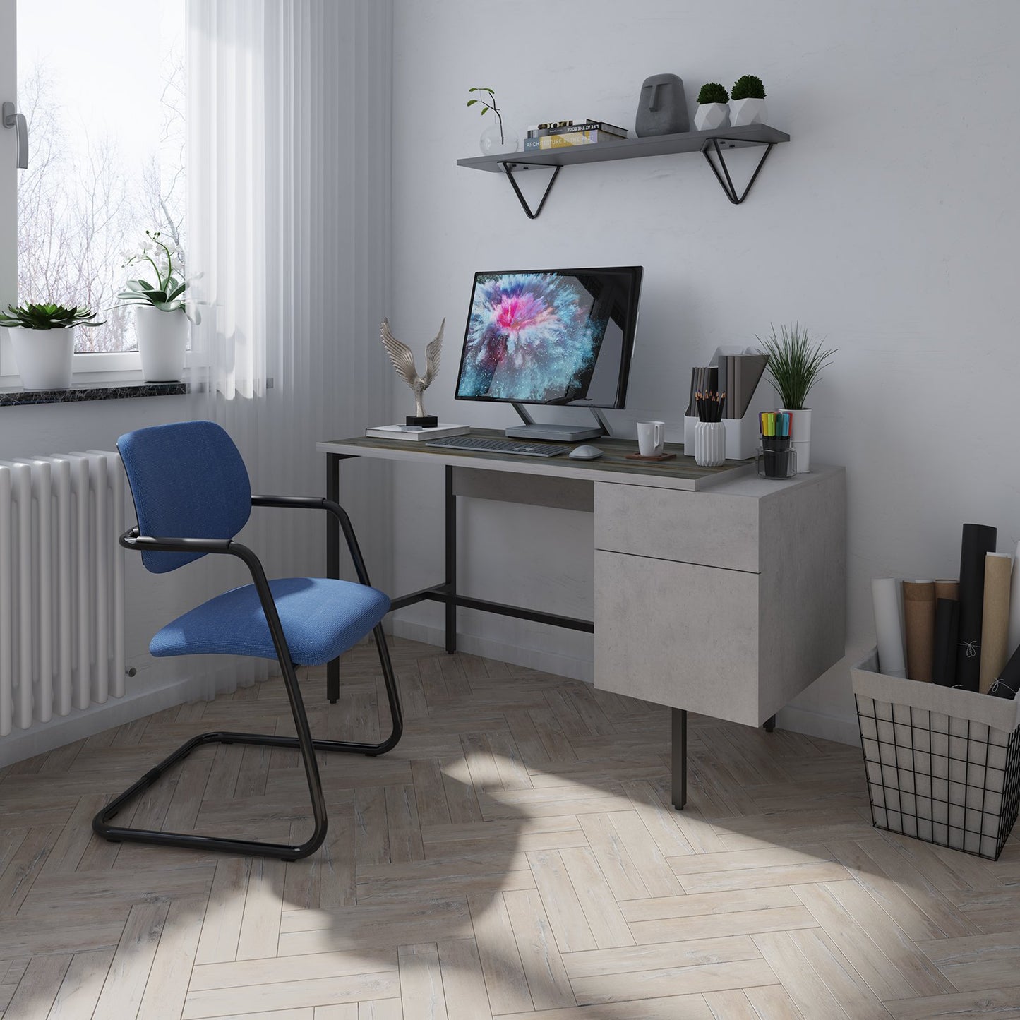 Delphi home office workstation