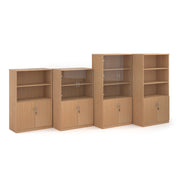 Deluxe combination unit with open top