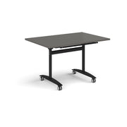 Rectangular deluxe flip top meeting table