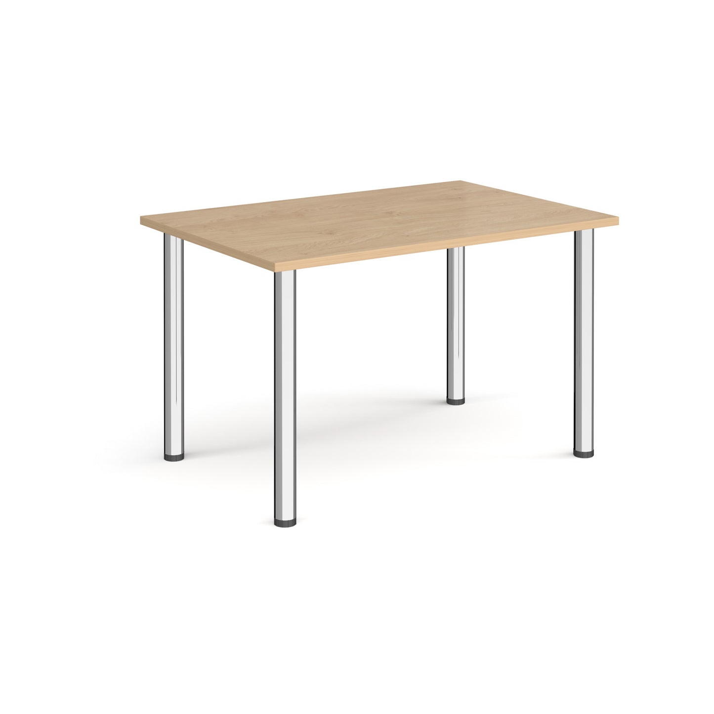 Rectangular radial leg meeting table - DRL1200-C-KO