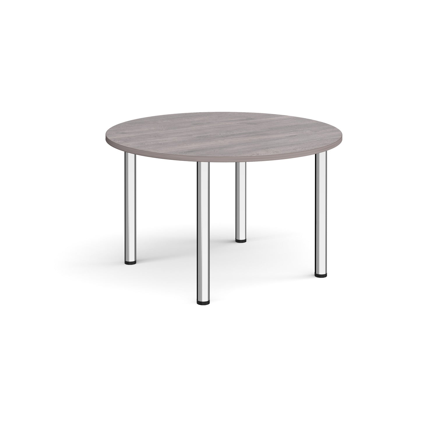 Circular radial leg meeting table - DRL1200C-C-GO