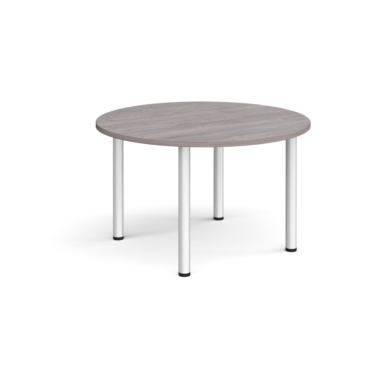 Circular radial leg meeting table - DRL1200C-S-GO