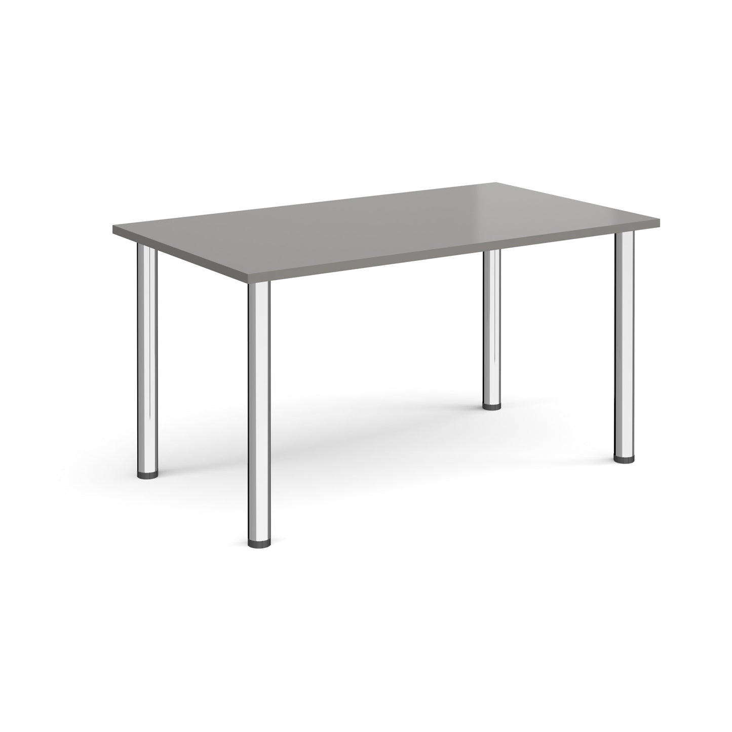 Rectangular radial leg meeting table - DRL1400-C-OG