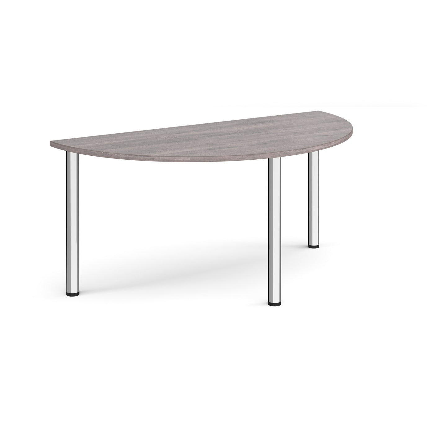 Semi circular radial leg meeting table - DRL1600S-C-GO