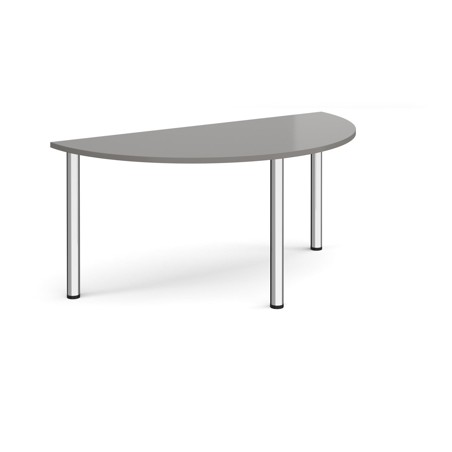 Semi circular radial leg meeting table - DRL1600S-C-OG