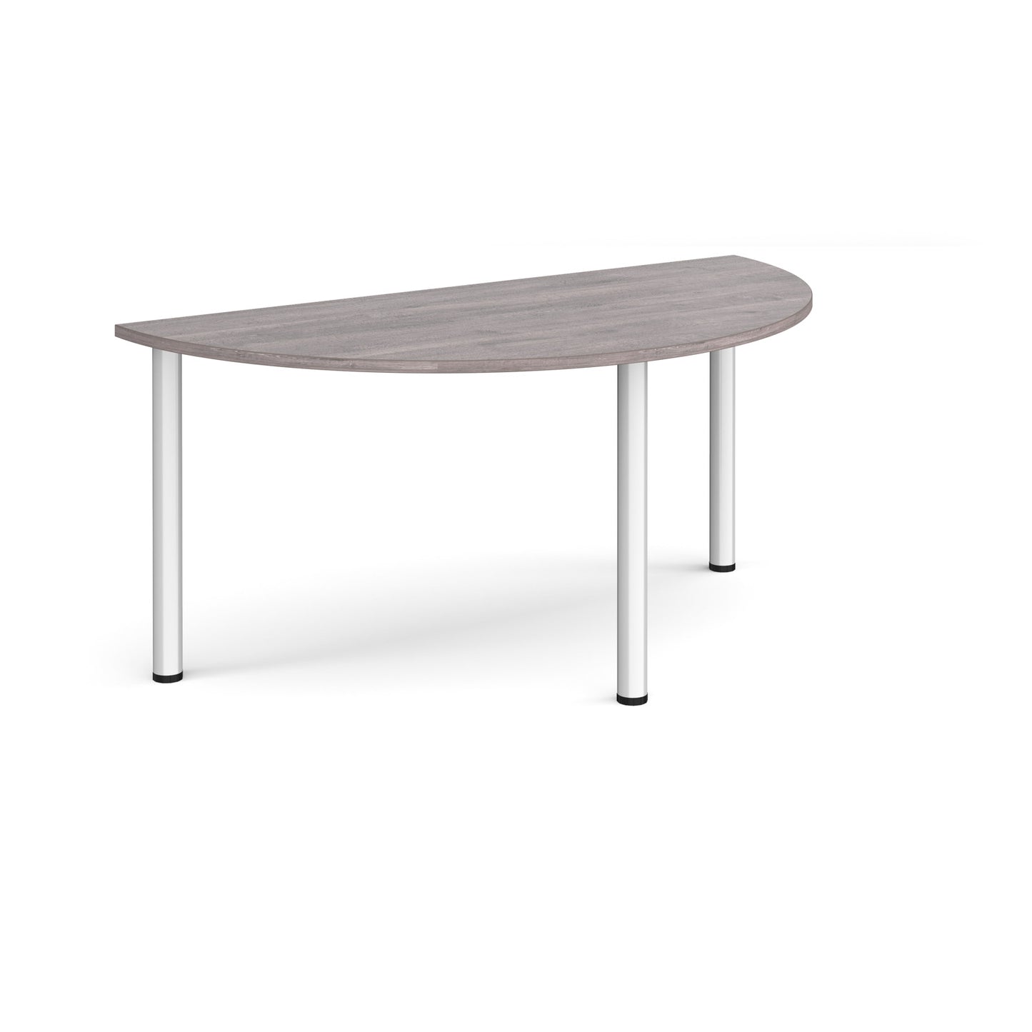 Semi circular radial leg meeting table - DRL1600S-S-GO