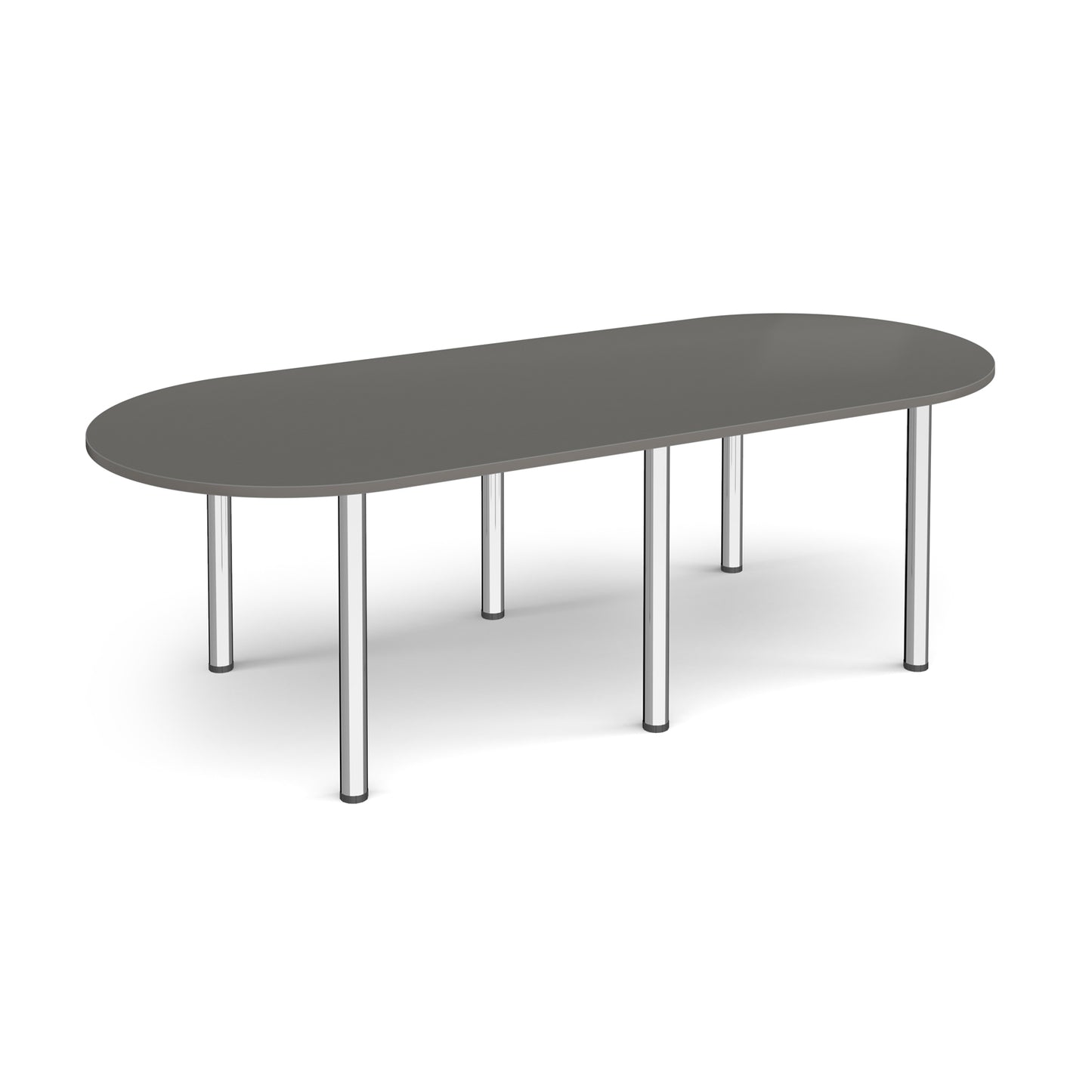 Radial end meeting table with 6 radial legs - DRL2400-C-OG