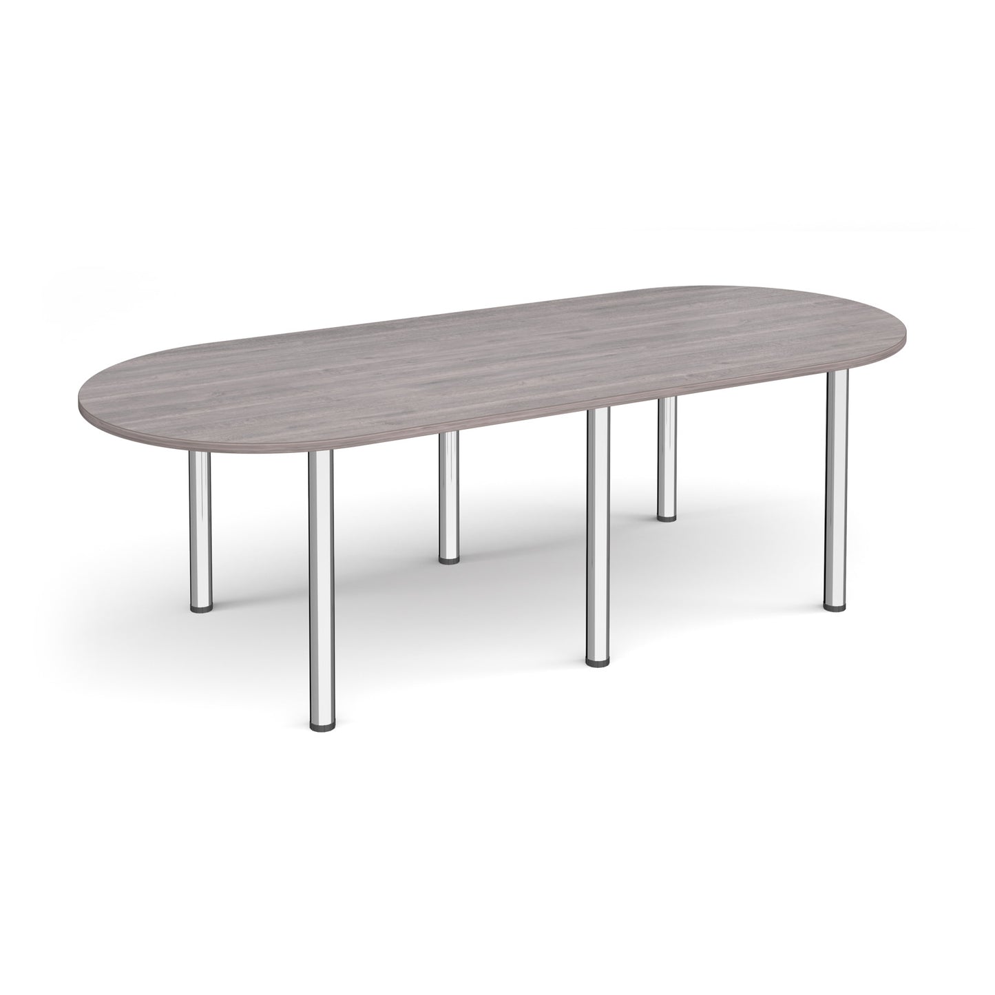 Radial end meeting table with 6 radial legs - DRL2400-C-GO