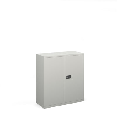 Steel Contract Cupboard 1000mm High - Grey