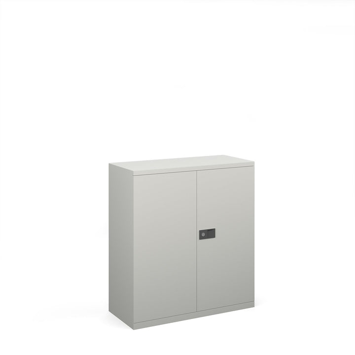 Steel Contract Cupboard 1000mm High - Grey
