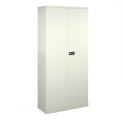 Steel Contract Cupboard 1806mm High - Black