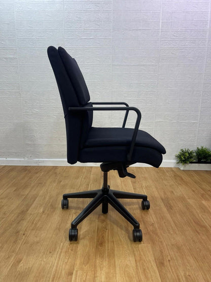 Keilhauer* Executive Padded Office Chair / Black / Excellent Con -UK Delivery