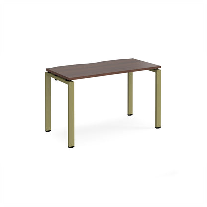 Adapt single desk 600mm deep - E126-GN-W