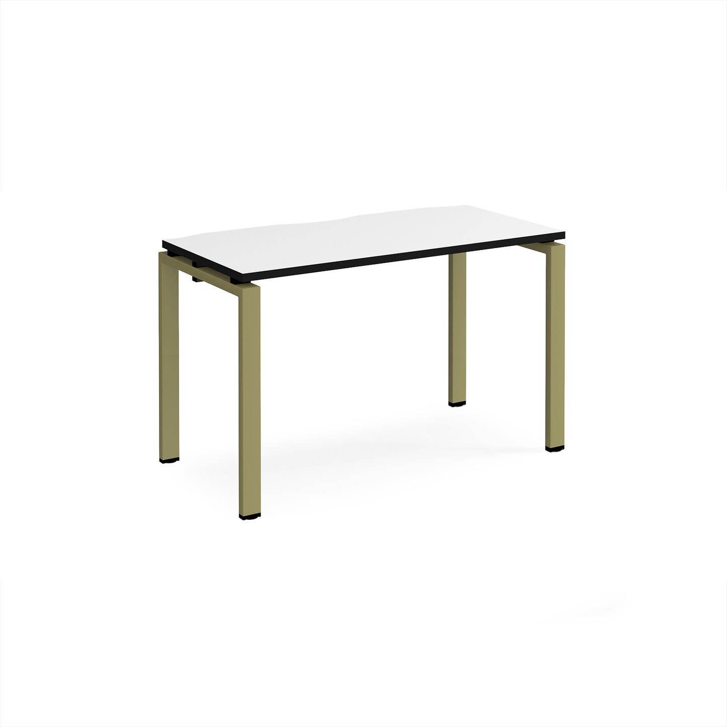 Adapt single desk 600mm deep - E126-GN-WK
