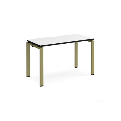 Adapt single desk 600mm deep - E126-GN-WK