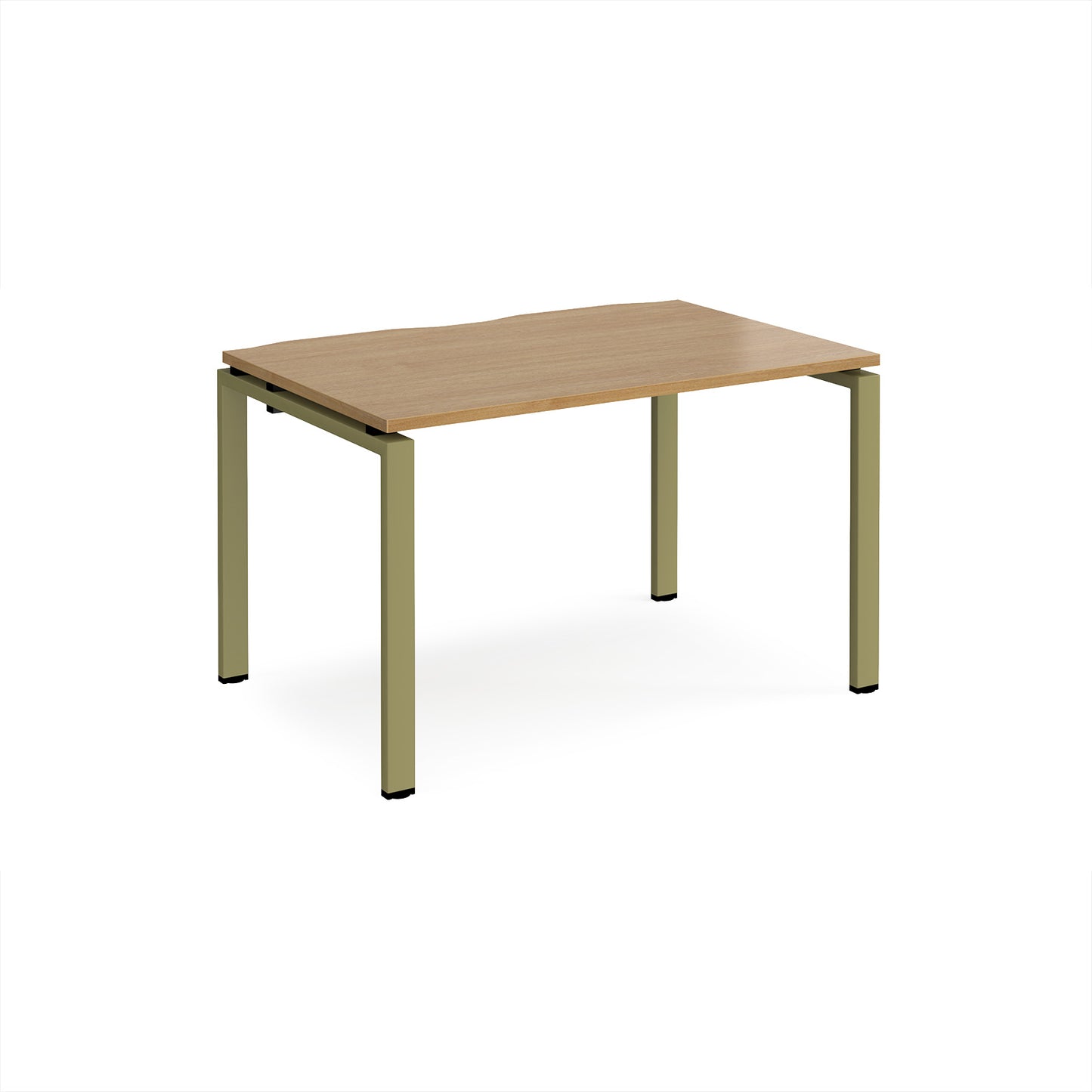 Adapt single desk 800mm deep - E128-GN-O