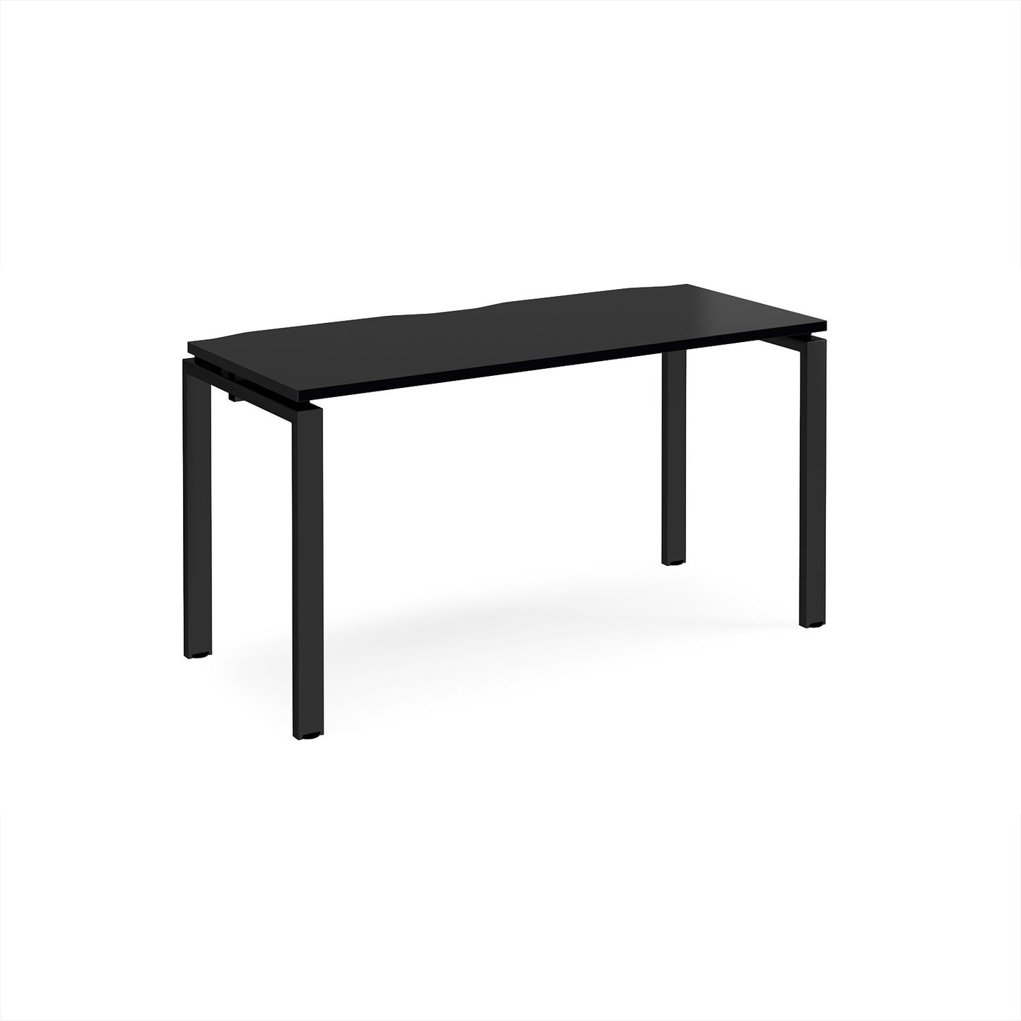 Adapt single desk 600mm deep - E146-K-BK