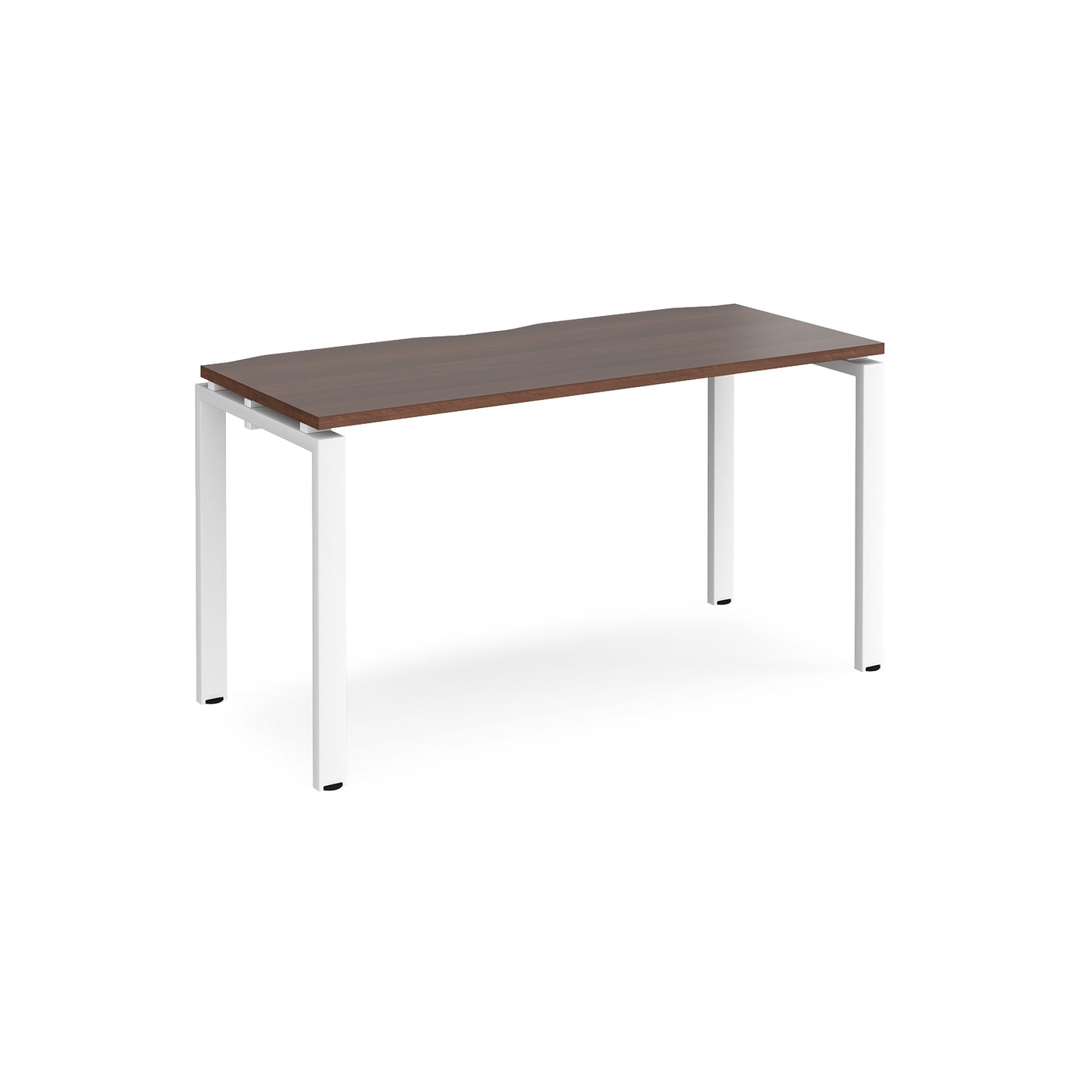 Adapt single desk 600mm deep - E146-WH-W