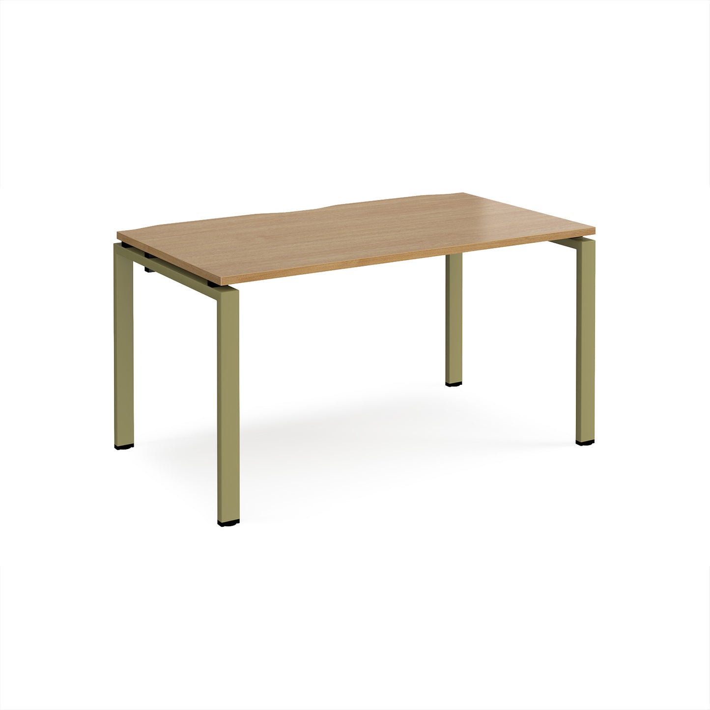 Adapt single desk 800mm deep - E148-GN-O