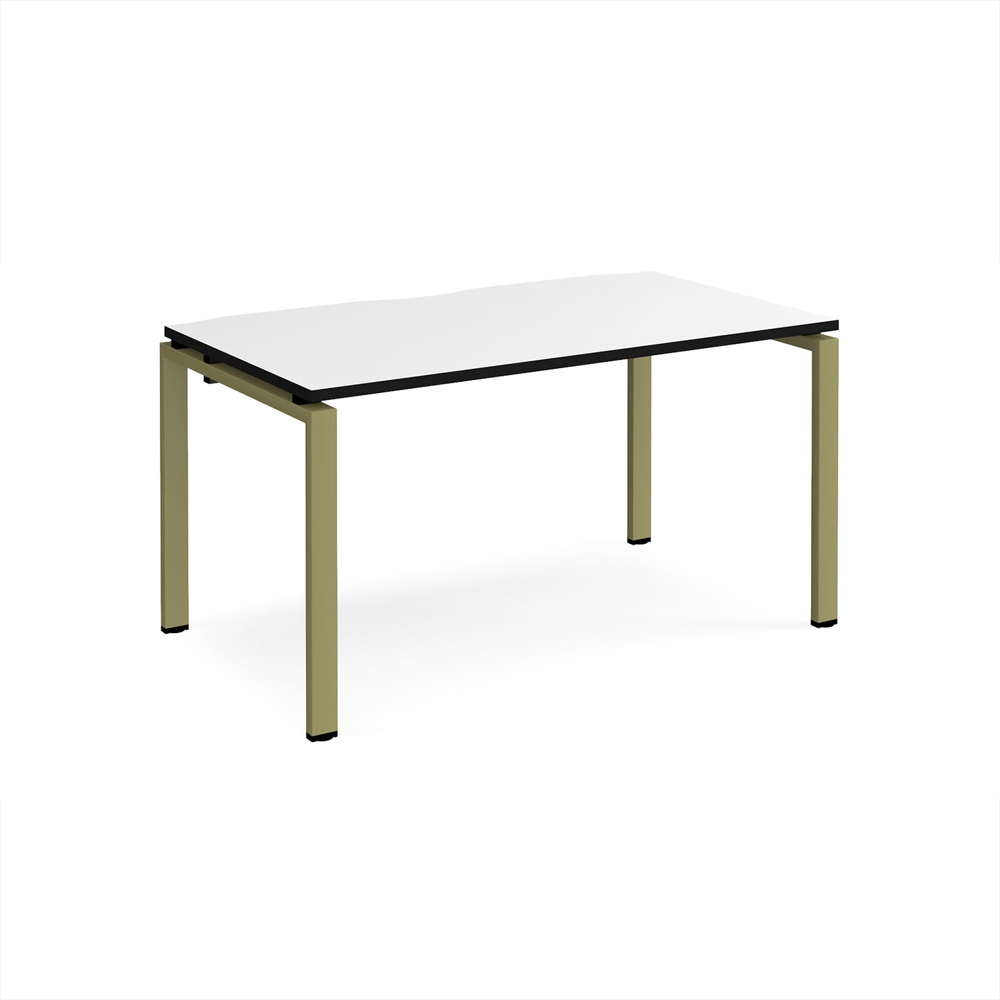 Adapt single desk 800mm deep - E148-GN-WK