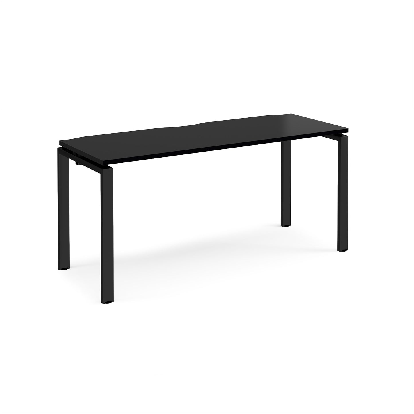 Adapt single desk 600mm deep - E166-K-BK