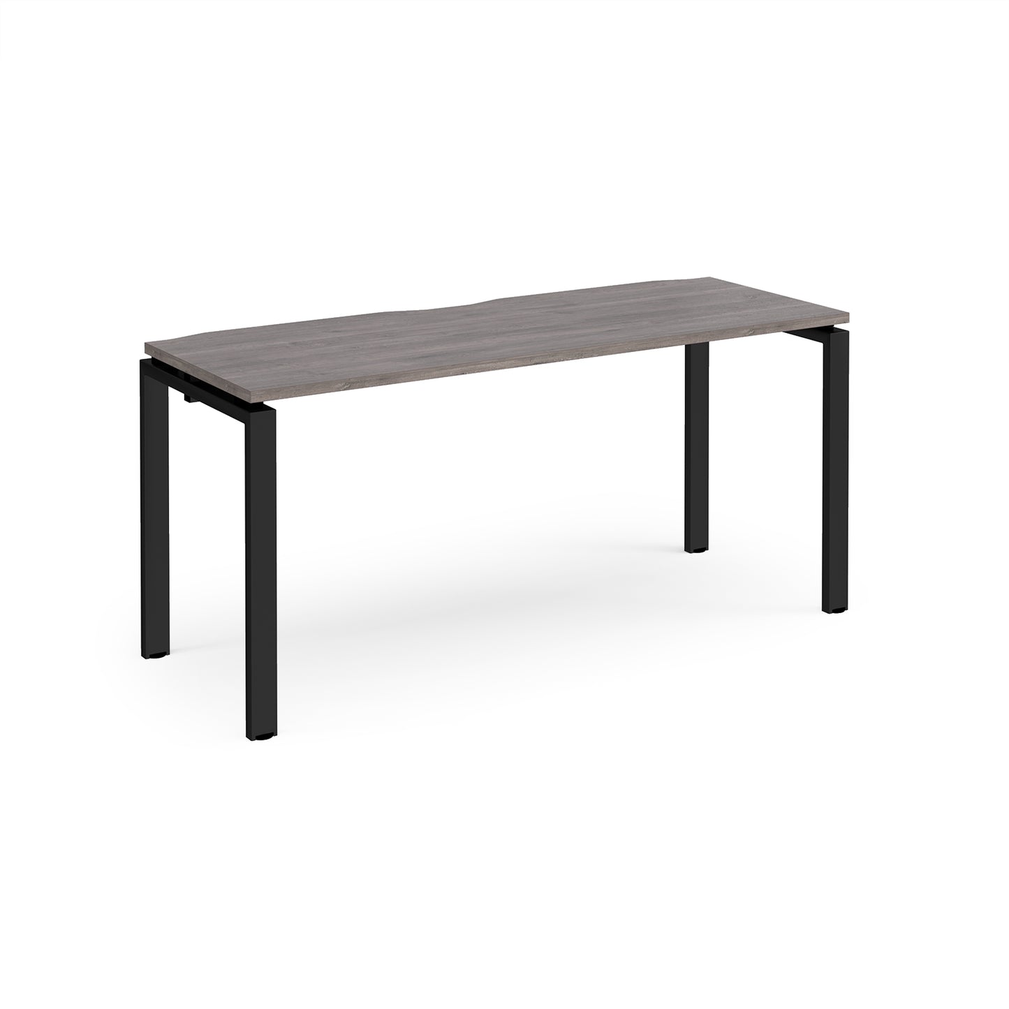 Adapt single desk 600mm deep - E166-K-GO